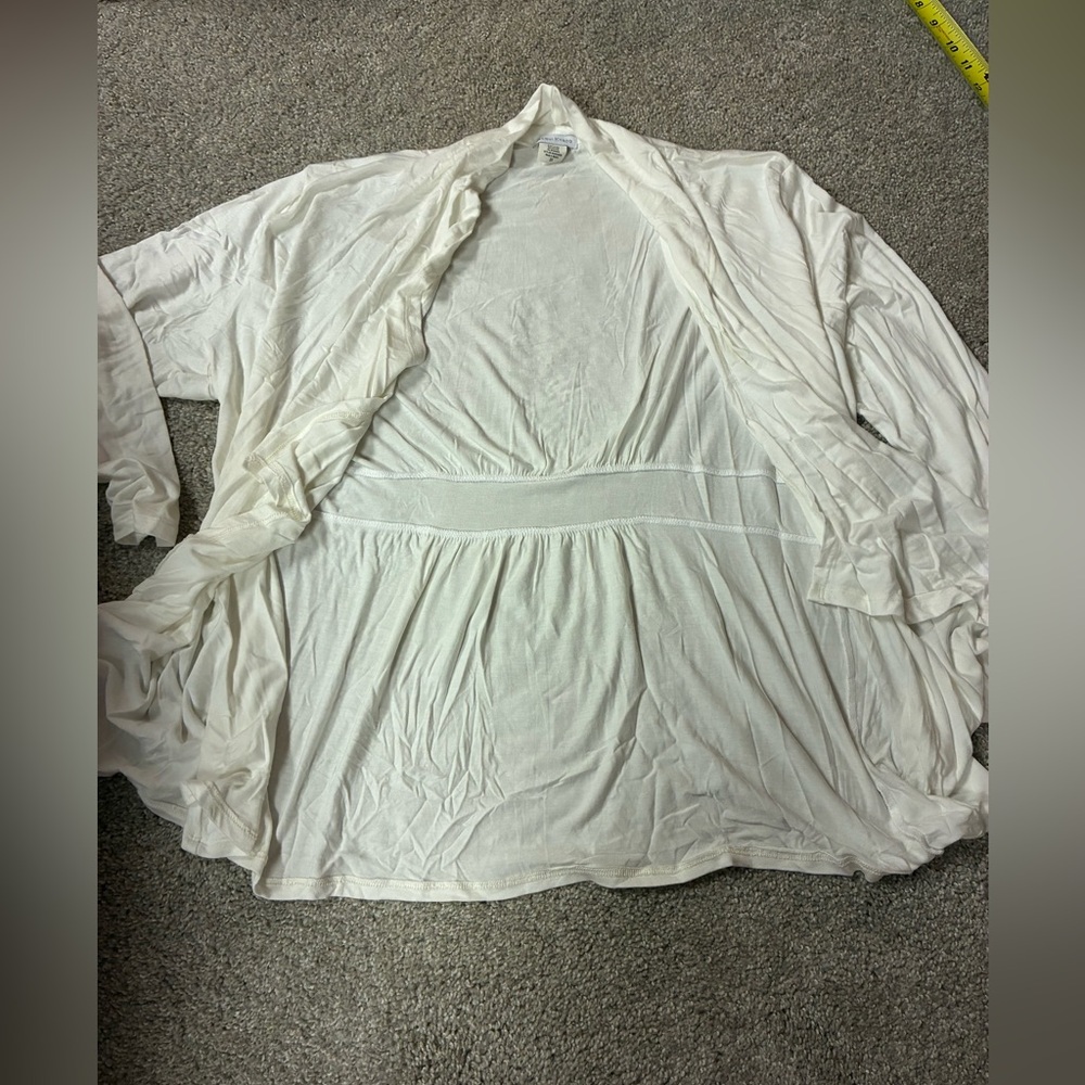 Jacqui Knapp White Cardigan